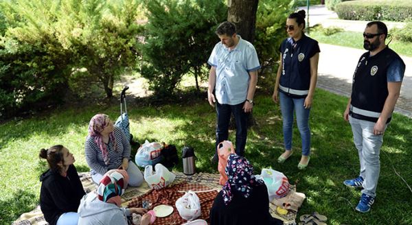 'Mobil Park Polisi' görev başında