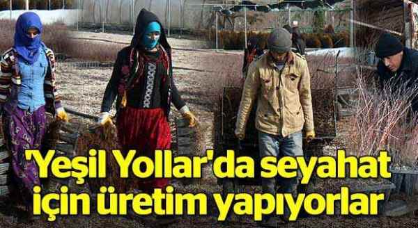 'Yeşil Yollar'da seyahat için çalışıyorlar