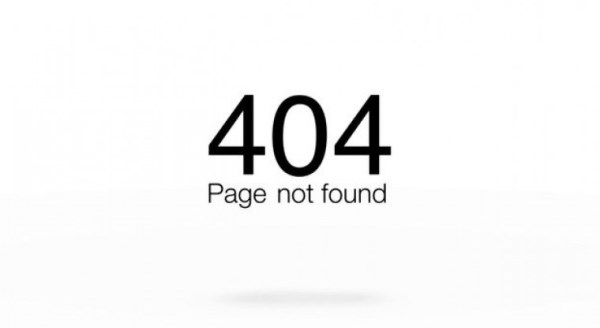 404 Page Not Found