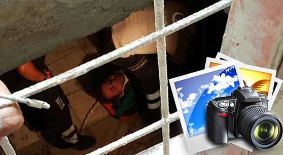 6 Metrelik çamur kuyusuna düştü