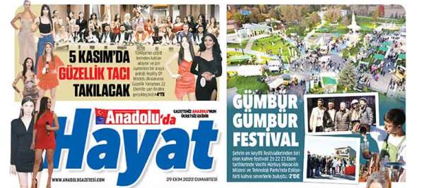 Anadolu'da Hayat ekimizde bu hafta: 29 Ekim 2022