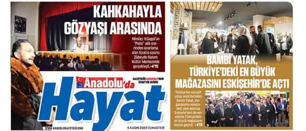 Anadolu'da Hayat ekimizde bu hafta: 5 Kasım 2022