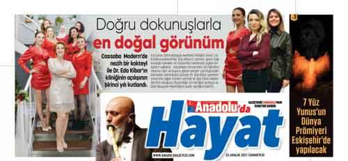 Anadolu'da Hayat ekinde bu hafta...