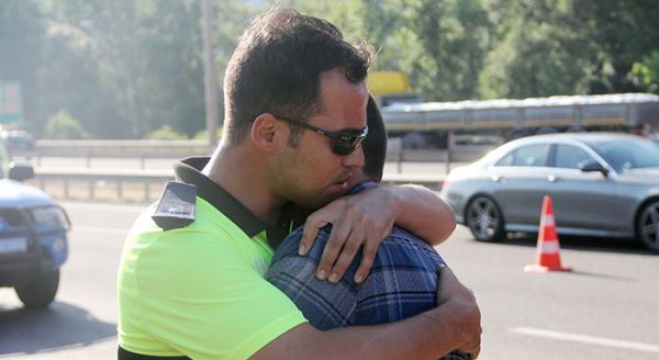 Asker yolunda kahreden ölüm