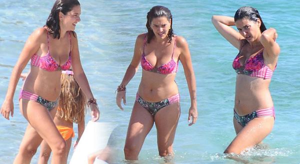 Bergüzar'ın tatil keyfi