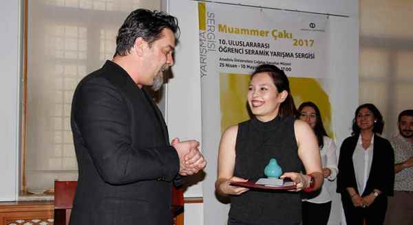 Beyazıt Öztürk ödül töreni için Eskişehir'e geldi