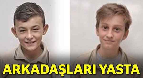 Boğulan arkadaşların okullarında yas var