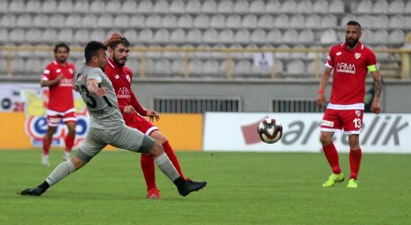Boluspor - Eskişehirspor maçından kareler