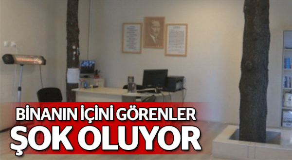 Bu binanın içini görenler şok oluyor