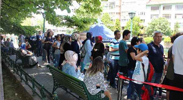 Bu da Eskişehir'de gondol kuyruğu
