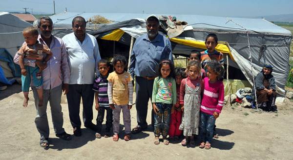 Çadırlarda geçen hayatlar