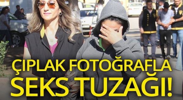 Çıplak fotoğrafla seks tuzağı!