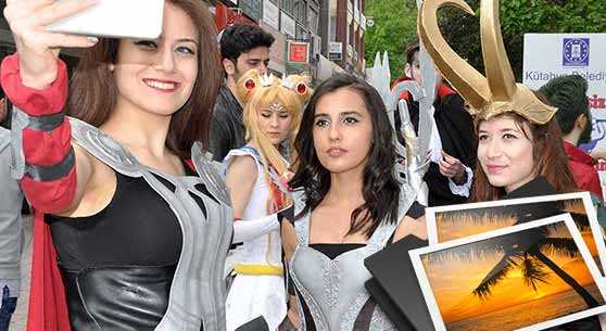 ÇİZGİ KAHRAMANLAR CADDELERDE