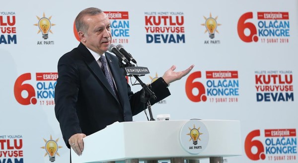 Cumhurbaşkanı Erdoğan Eskişehir'de