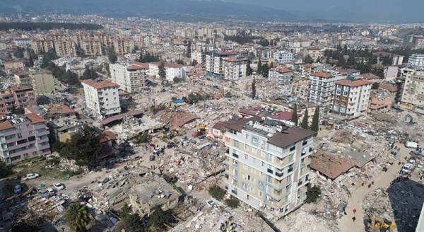 Depremin 6'ncı gününde Hatay’daki korkunç yıkım böyle görüntülendi
