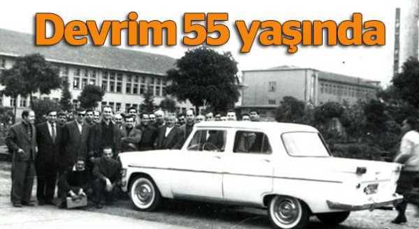 Devrim 55 yaşında