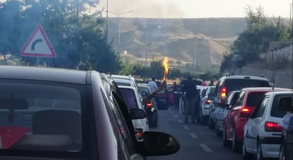 Düğün konvoyu yok artık dedirtti!