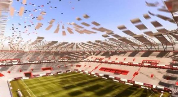 Dünyanın sökülebilir ilk stadı!