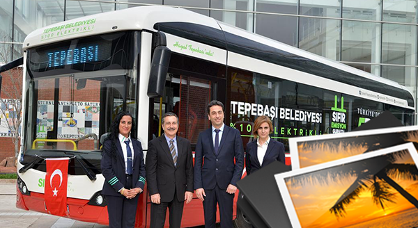 ELEKTRİKLİ OTOBÜSLER TESLİM ALINDI