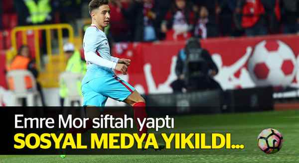 Emre Mor siftah yaptı! Sosyal medya yıkıldı...