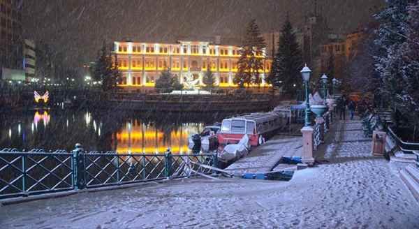 Eskişehir bembeyaz oldu