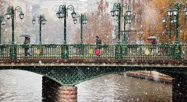 Eskişehir beyaza büründü!