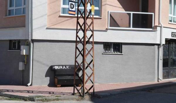 Eskişehir bu durak koltuklarıyla gündem oldu