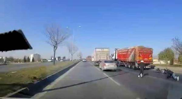 Eskişehir çevre yolunda facianın eşiğinden dönüldü