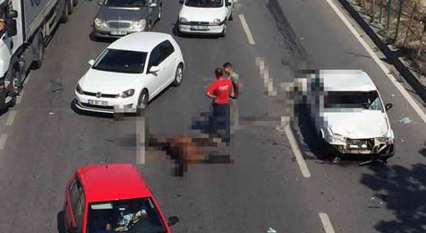 Eskişehir çevreyolunda faciadan dönüldü