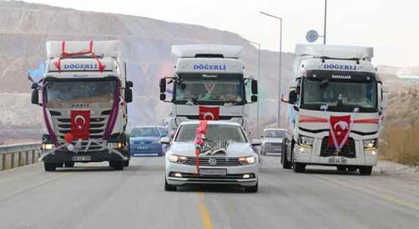 Eskişehir'de "farklı" bir düğün konvoyu!