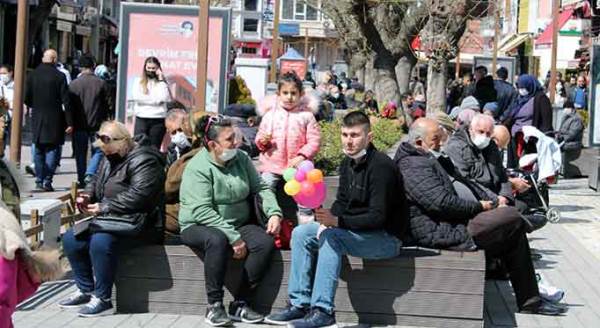 Eskişehir'de "pazar güneşi" keyfi!