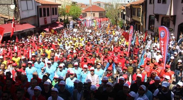 Eskişehir’de 1 Mayıs kutlamaları