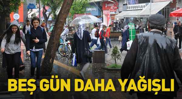 Eskişehir'de 5 gün daha yağış bekleniyor