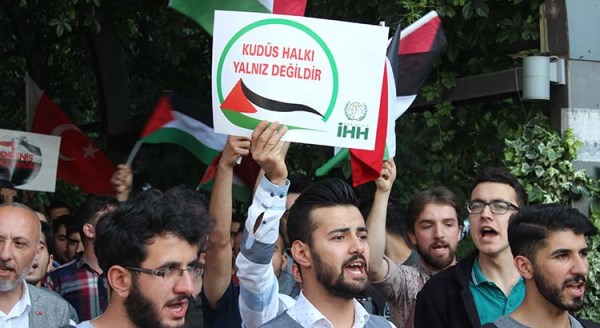 Eskişehir'de ABD ve İsrail'e tepki yürüyüşü