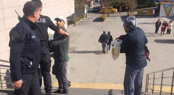 Eskişehir'de Adliye önünde gerginlik