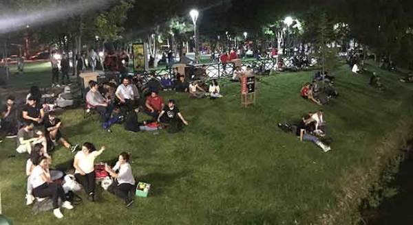 Eskişehir'de akıl almaz görüntüler!