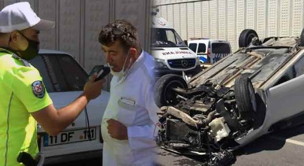 Eskişehir'de alkollü sürücü polislerin sabrını sınadı!