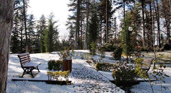Eskişehir'de Anadolu Üniversitesi de bembeyaz 