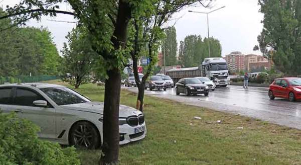 Eskişehir'de aynı anda 3 kaza birden!