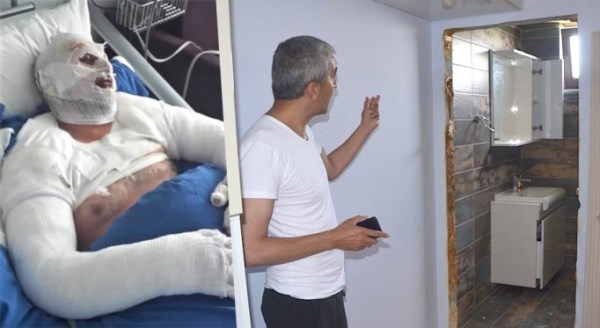 Eskişehir'de banyoda patlama