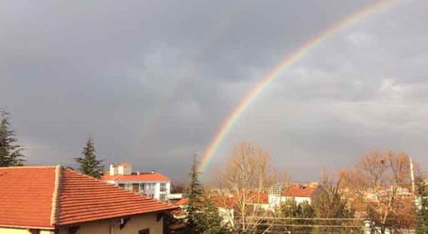 Eskişehir'de büyüleyen manzara