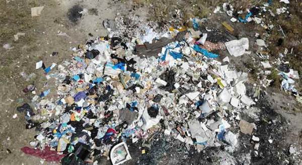 Eskişehir'de çirkin görüntü! Açık hava çöplüğüne döndü...