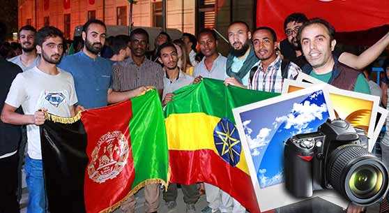 Eskişehir'de demokrasi nöbeti 8'nci gününde