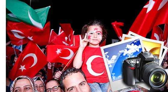 Eskişehir'de demokrasi nöbeti