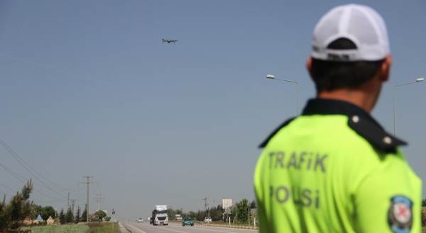 Eskişehir’de drone destekli trafik denetimi