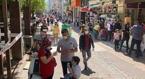 Eskişehir'de endişe veren görüntüler