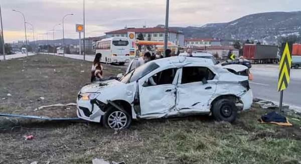 Eskişehir'de feci kaza: 1 ölü, 1 yaralı