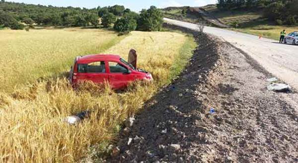 Eskişehir'de feci kaza: 1 ölü, 2 yaralı