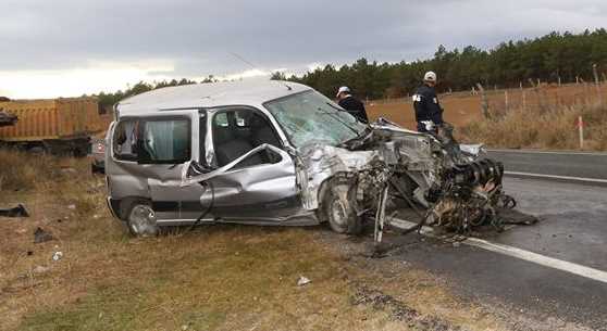 Eskişehir'de feci kaza: 5 yaralı