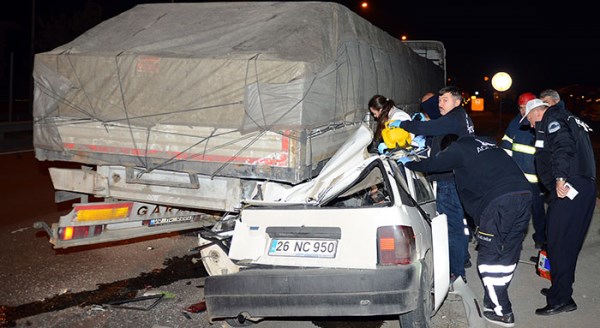 Eskişehir'de feci kazada 1 kişi öldü